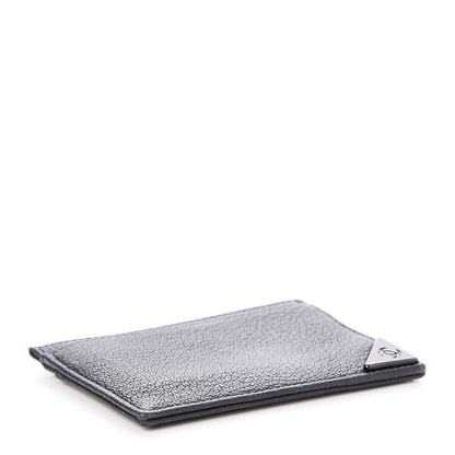 Chanel Goatskin CC Card Holder Black 4 of 9
