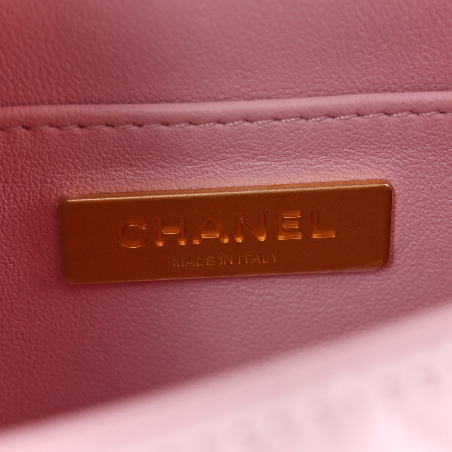 Chanel Lambskin Quilted Mini Flap Top Handle Bag Light Pink 6 of 11