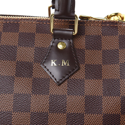 Louis Vuitton Damier Ebene Speedy Bandouliere 25 7 of 12
