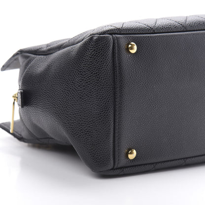 Chanel Caviar Quilted Petit Timeless Tote PTT Black 8 of 11