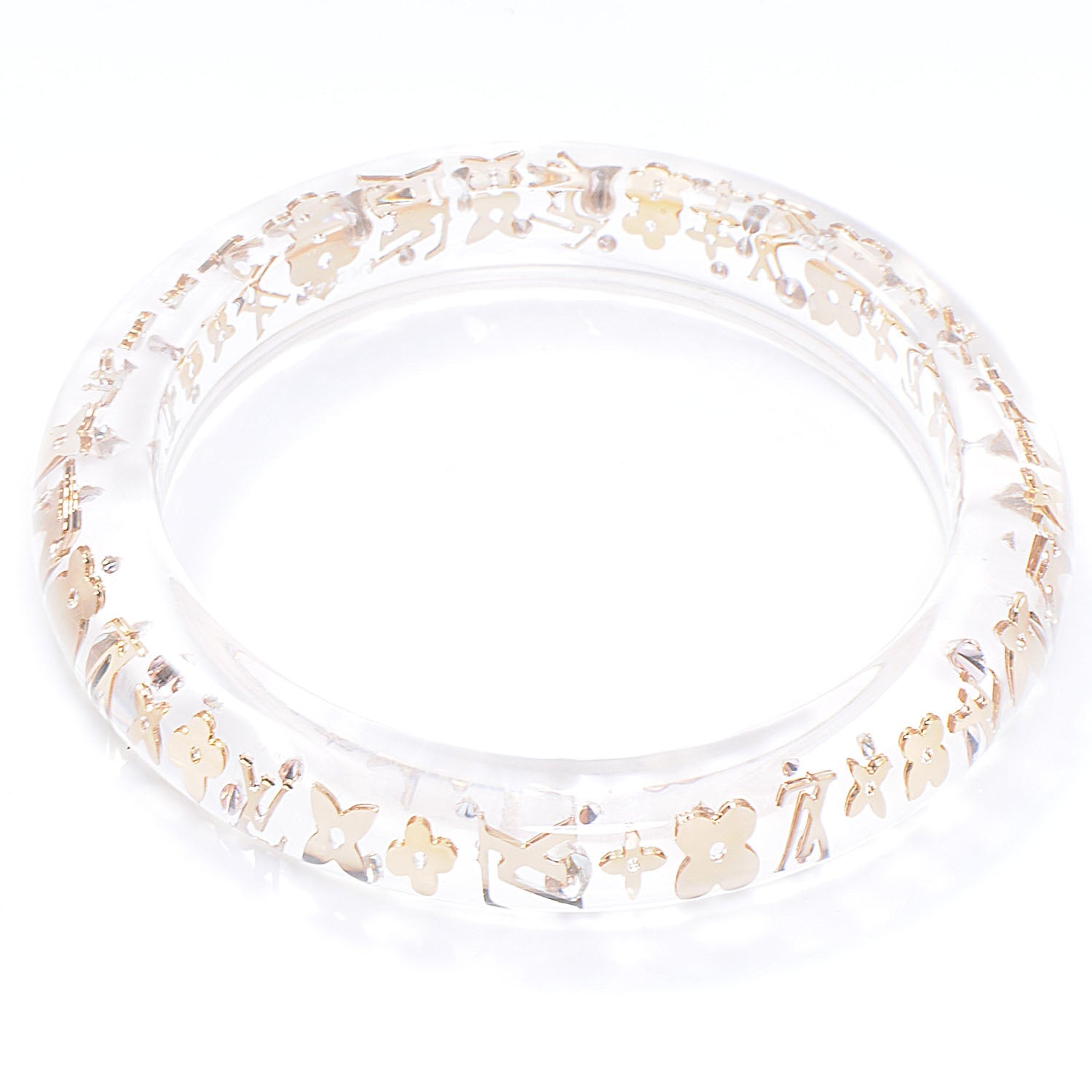 Louis Vuitton Inclusion Bracelet PM Size Small Transparent 4 of 4