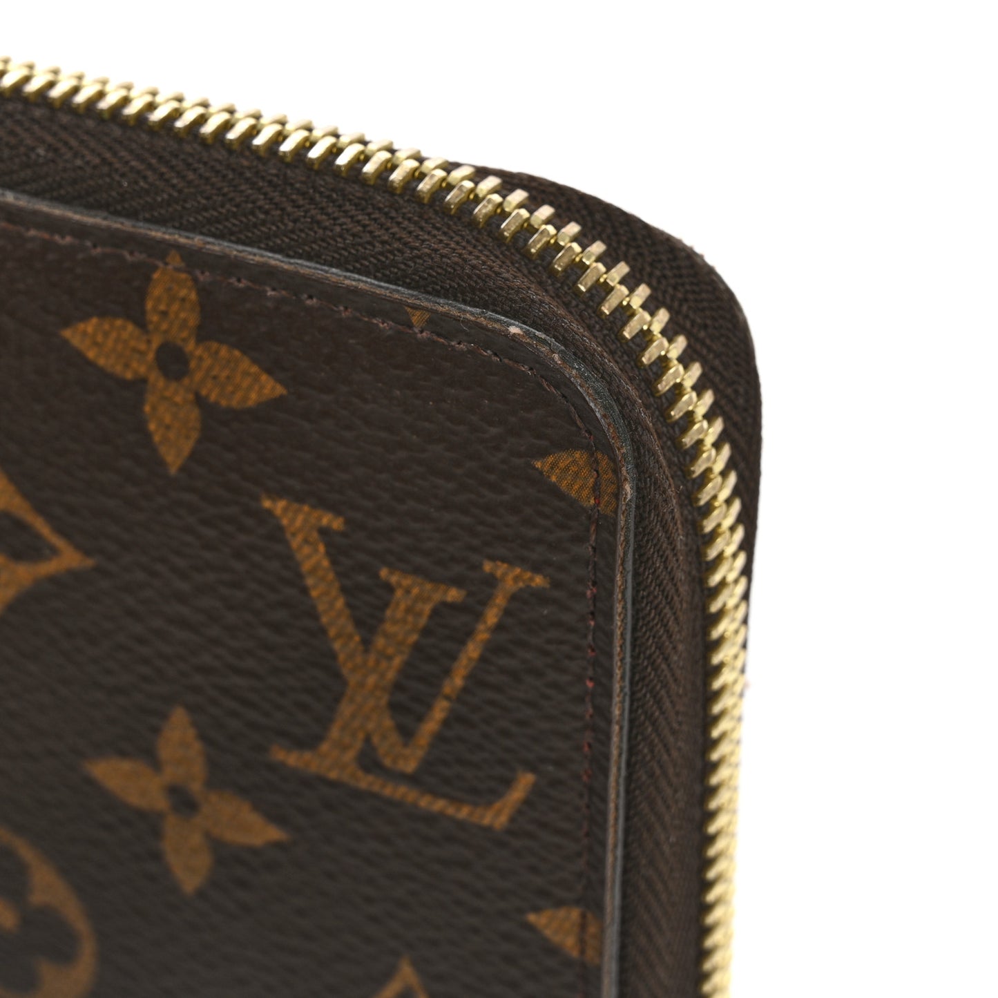 Monogram Zippy Wallet Coquelicot