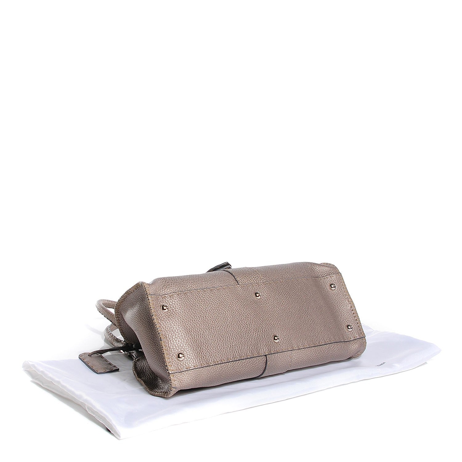 Fendi Cuoio Romano Selleria Sporty Peltro 4 of 7