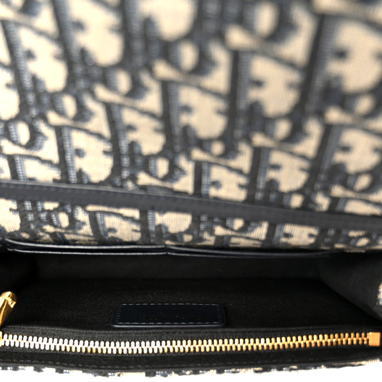 Christian Dior Oblique 30 Montaigne 2-In-1 Pouch Blue 1887792