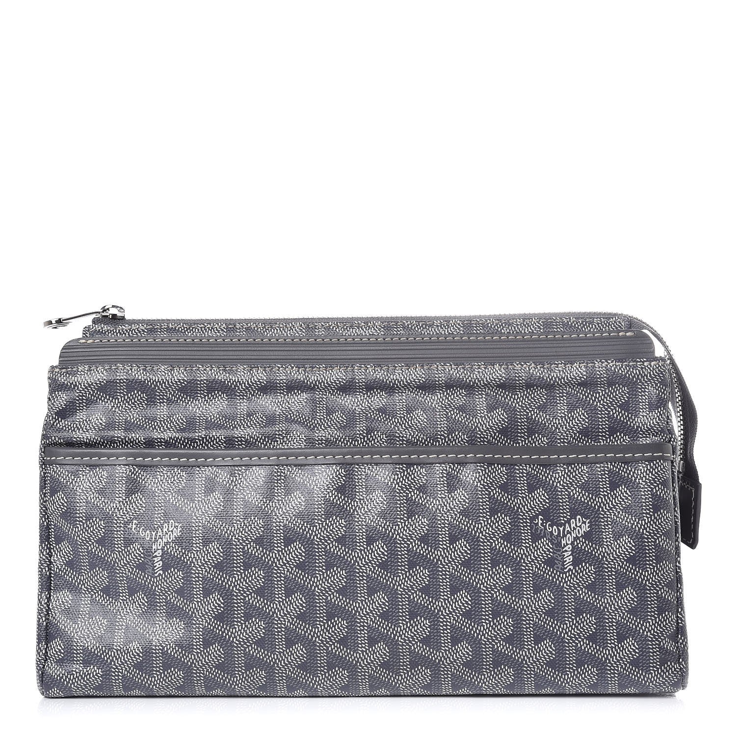 Goyard Goyardine Miroir Toiletry Bag GM Grey 1 of 7