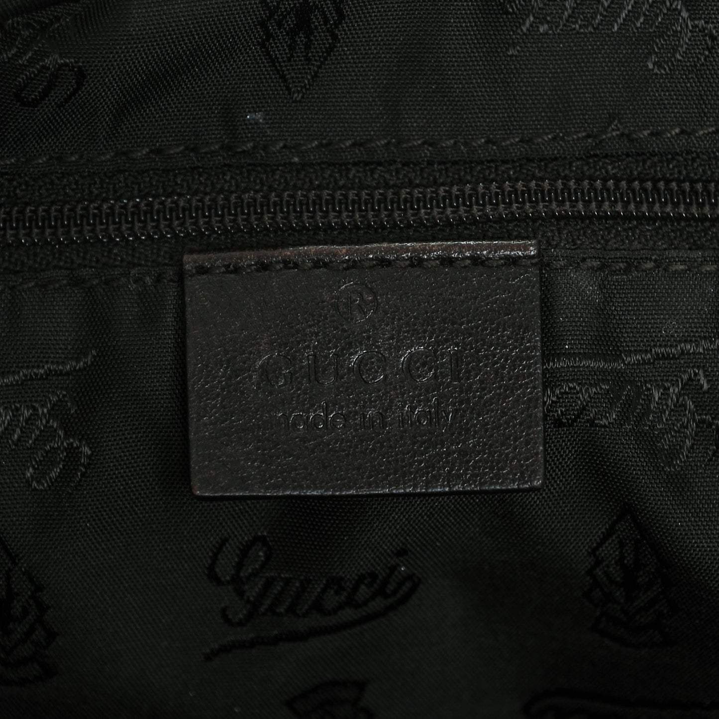 Crystal Monogram Duchessa Flap Shoulder Bag Dark Brown