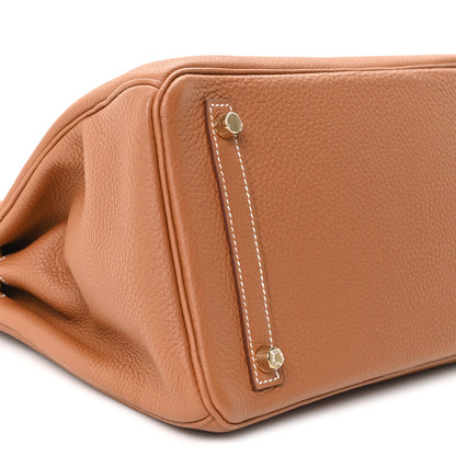 Hermes Togo Birkin 30 Gold 9 of 11