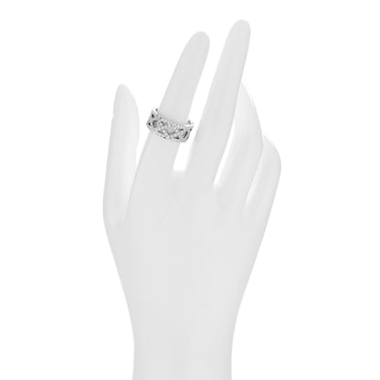 Tiffany Platinum Diamond Legacy Celebration Braided Band Ring 54 7 2 of 5
