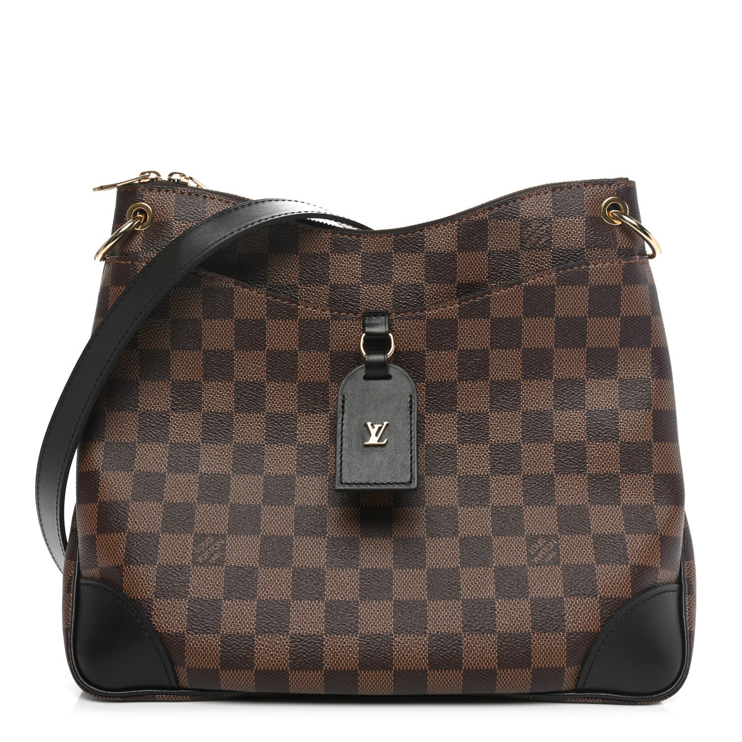 Louis Vuitton Damier Ebene Odeon MM Black 1 of 9