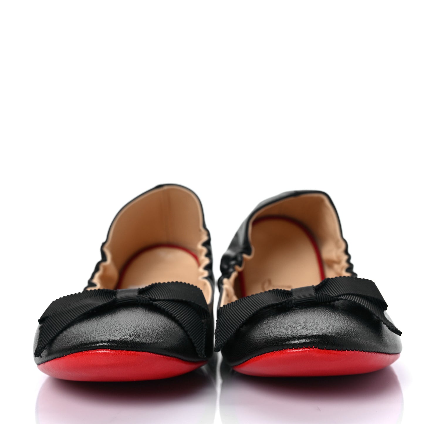 Nappa Air Loubi Ballet Flats 37 Black