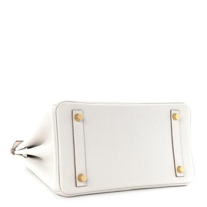 Hermes Togo Birkin 25 Gris Pale 4 of 12
