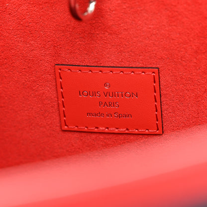 Louis Vuitton Epi Neverfull MM Indigo Coquelicot 7 of 11