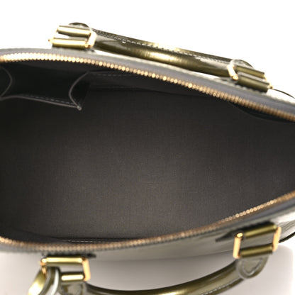 Louis Vuitton Vernis Alma PM Vert Bronze 5 of 11