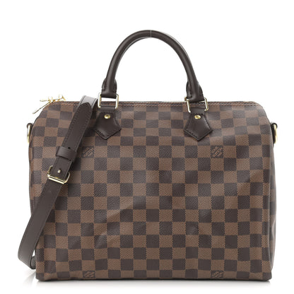 Louis Vuitton Damier Ebene Speedy Bandouliere 30 1 of 9