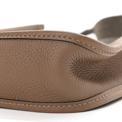 Hermes Taurillon Clemence Amazone Evelyne TPM Etoupe Etain 10 of 13