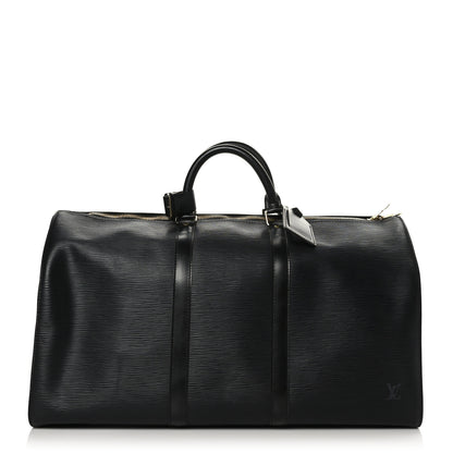 Louis Vuitton Epi Keepall 50 Black 1 of 11