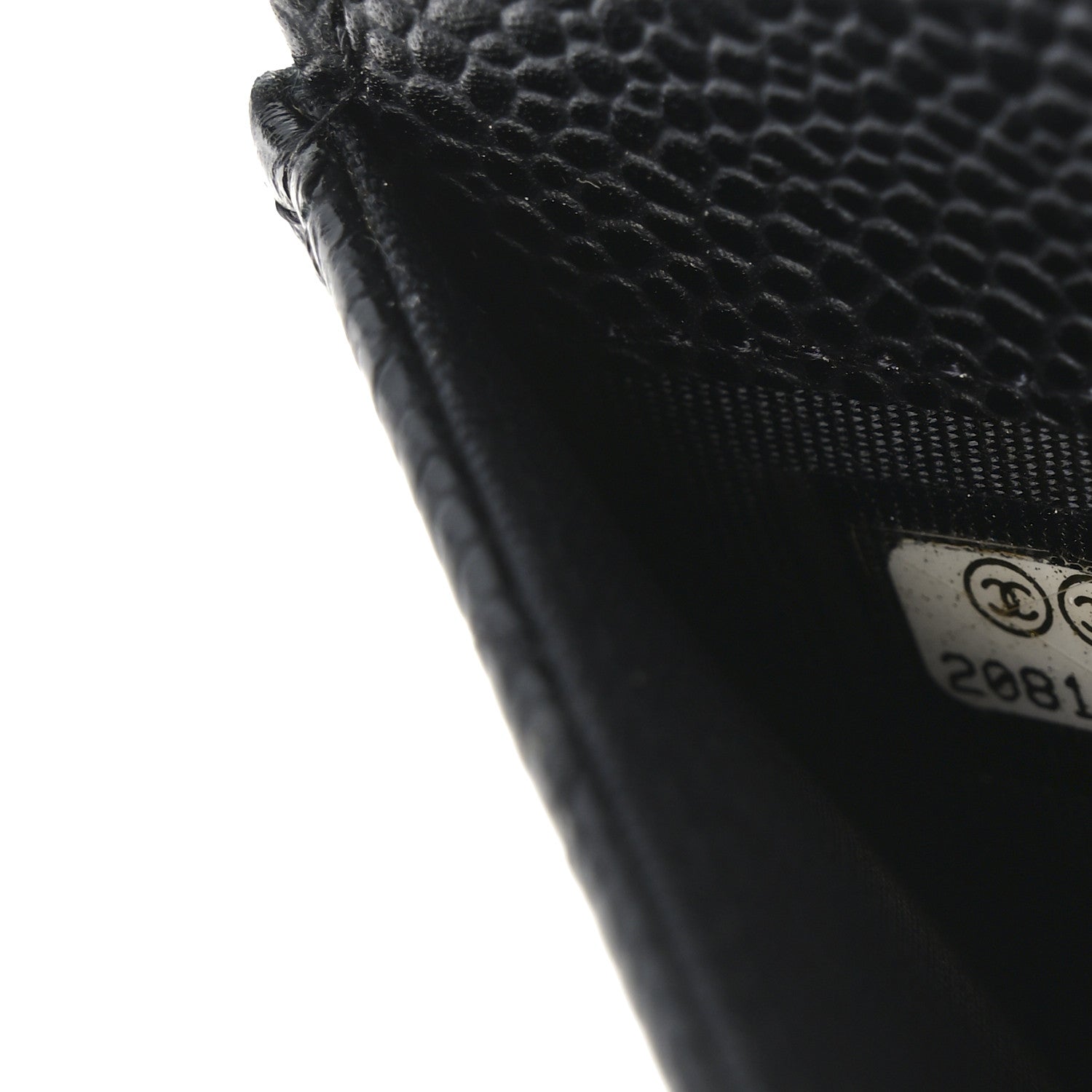 Chanel Caviar Quilted Flap Card Holder Black 8 of 9