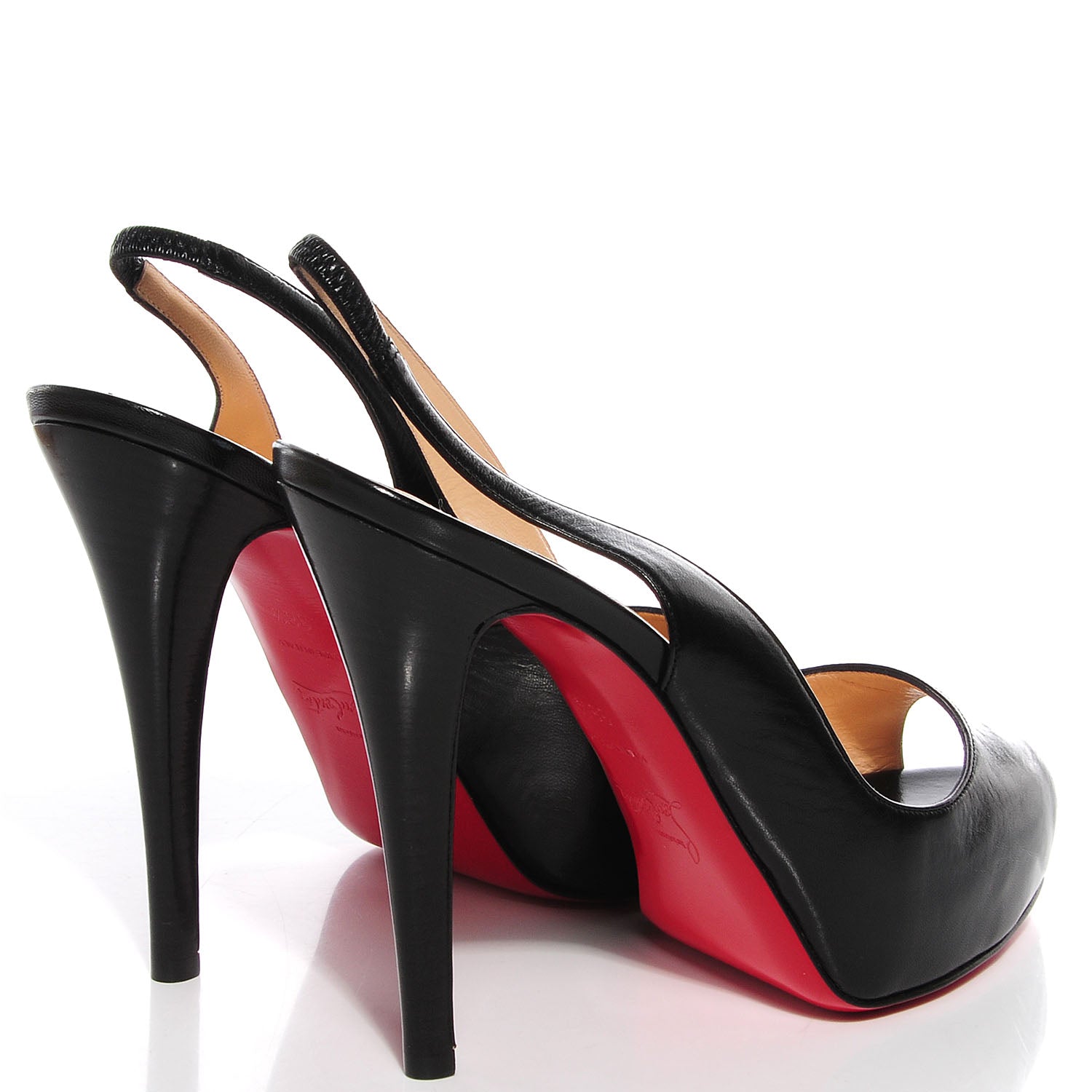 Christian Louboutin Kid No Prive 120 Pumps Black 38.5 4 of 7