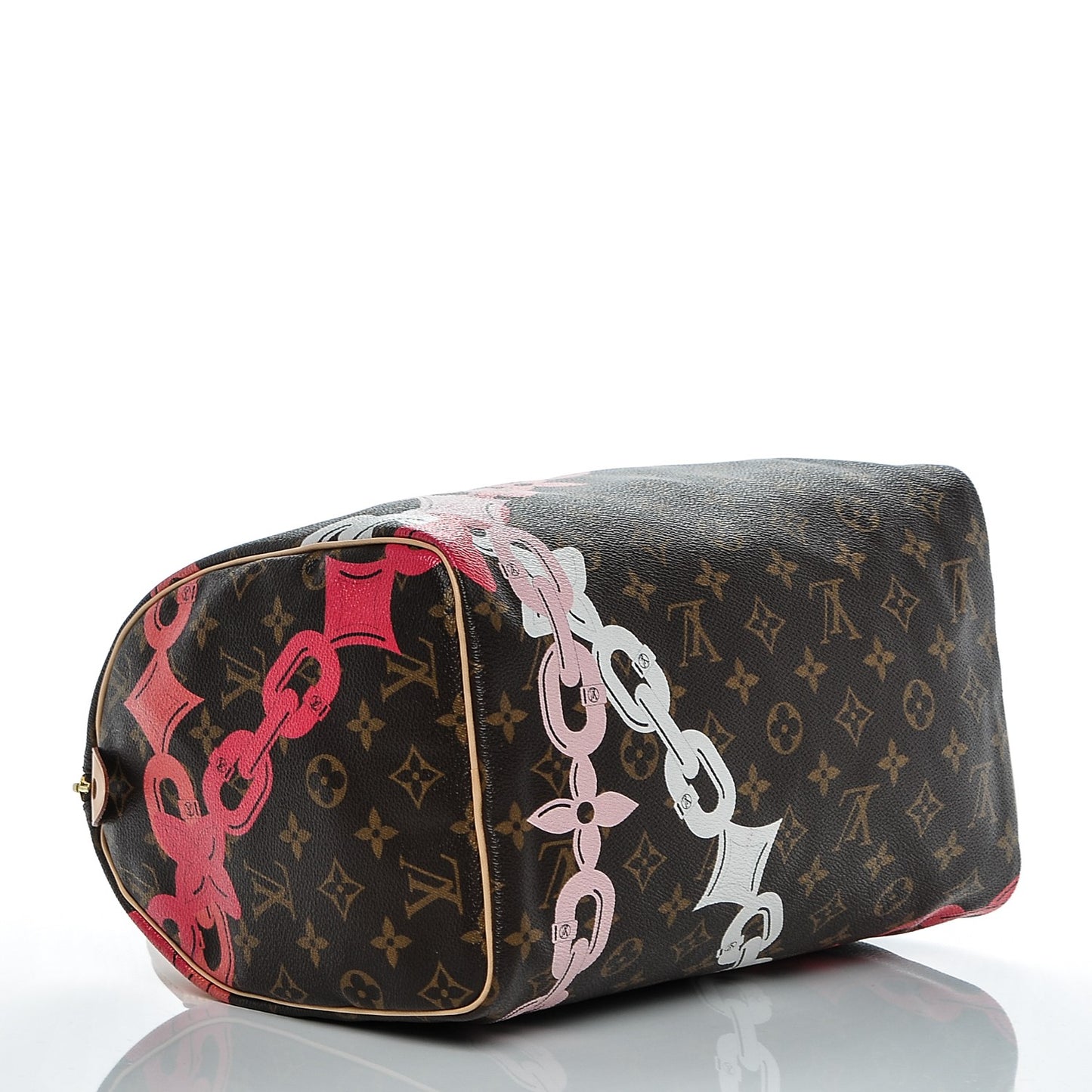Monogram Bay Speedy 30 Rose Ballerine Poppy
