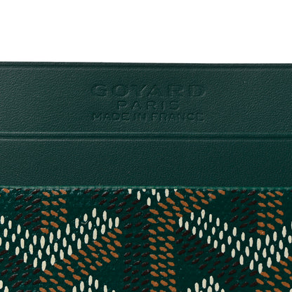 Goyard Goyardine Saint Sulpice Card Holder Green 6 of 7