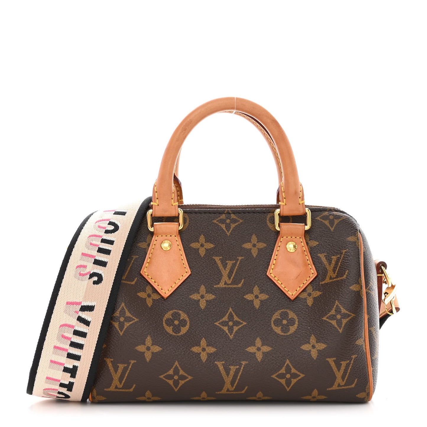 Monogram Speedy Bandouliere 20 Black