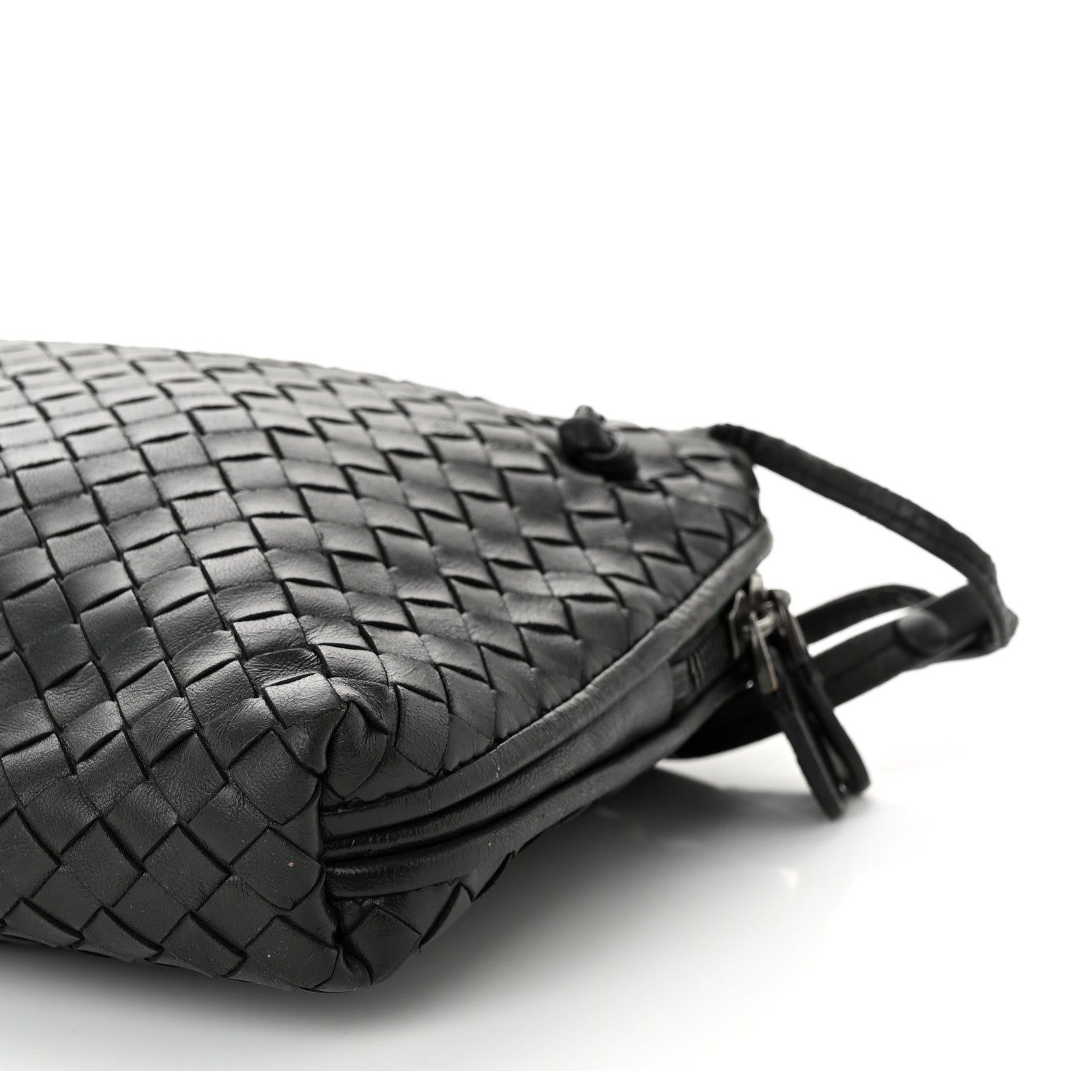 Bottega Veneta Nappa Intrecciato Nodini Bag Black 11 of 15