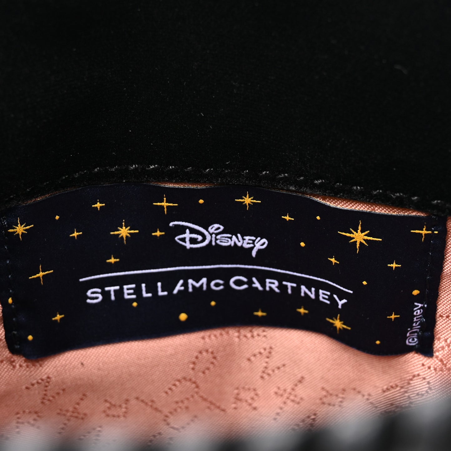 X DISNEY Shaggy Deer Crystal Fantasia Tiny Falabella Tote Tote Black