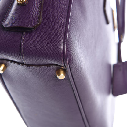 Prada Saffiano Lux Bowler Viola 15 of 16