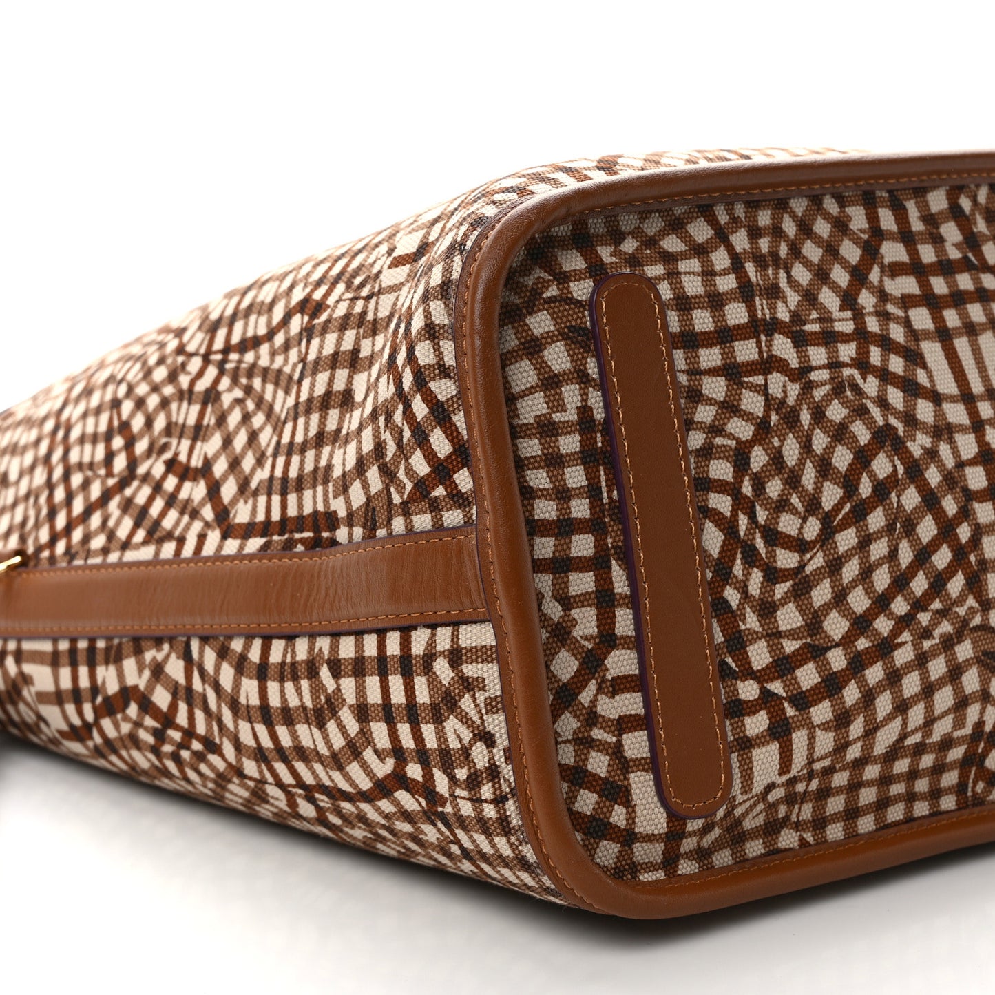 Visetos Medium Liz Reversible Shopper Tote Cognac
