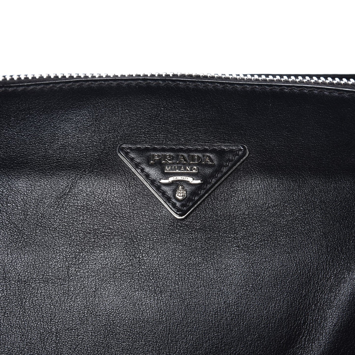 Soft Calf Large Satchel Nero Black