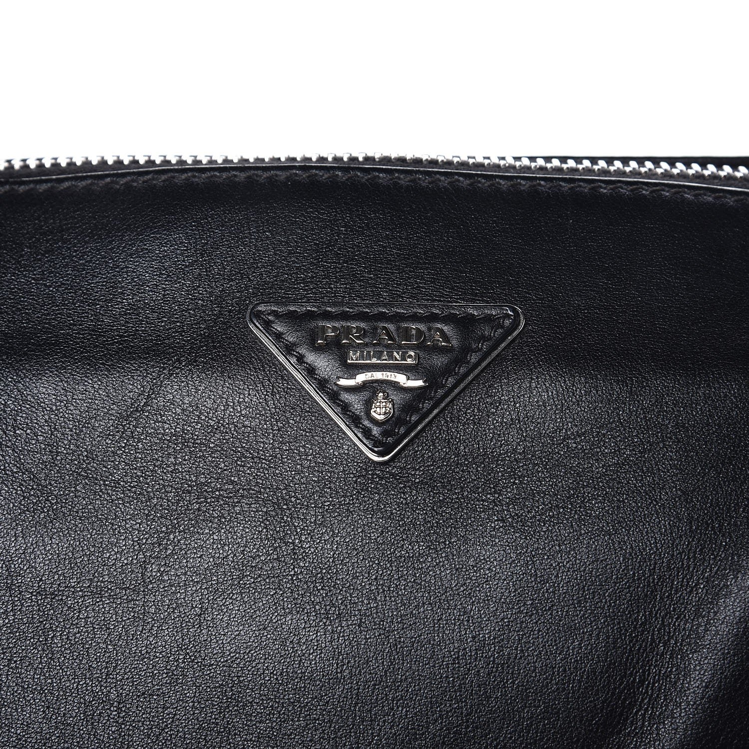 Prada Soft Calf Large Satchel Nero Black 13 of 13
