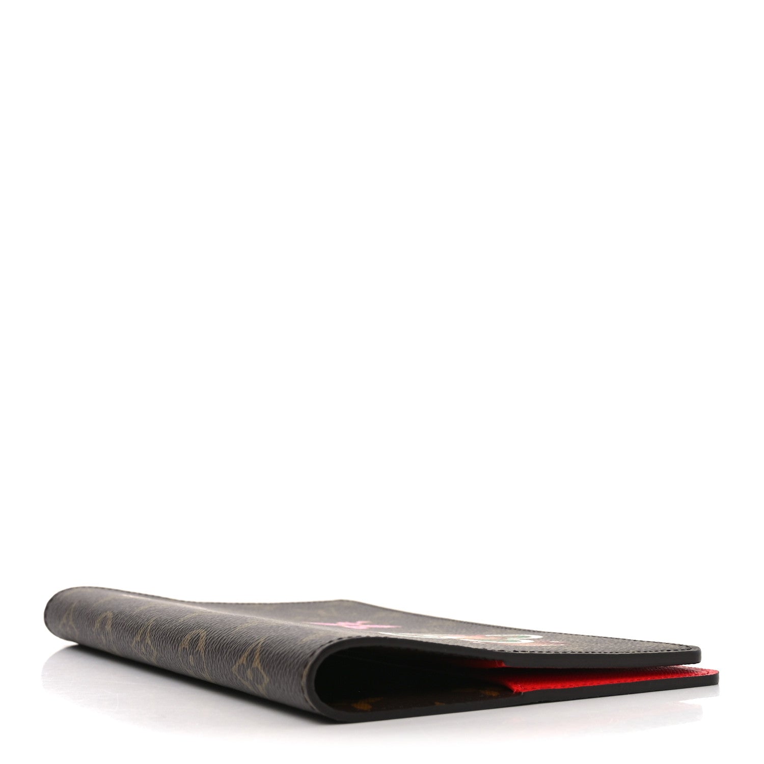 Louis Vuitton Monogram Emily Notebook Cover MM Coquelicot 4 of 6