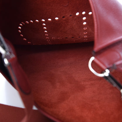 Hermes Taurillon Clemence Evelyne III TGM Rouge Grenat 7 of 10