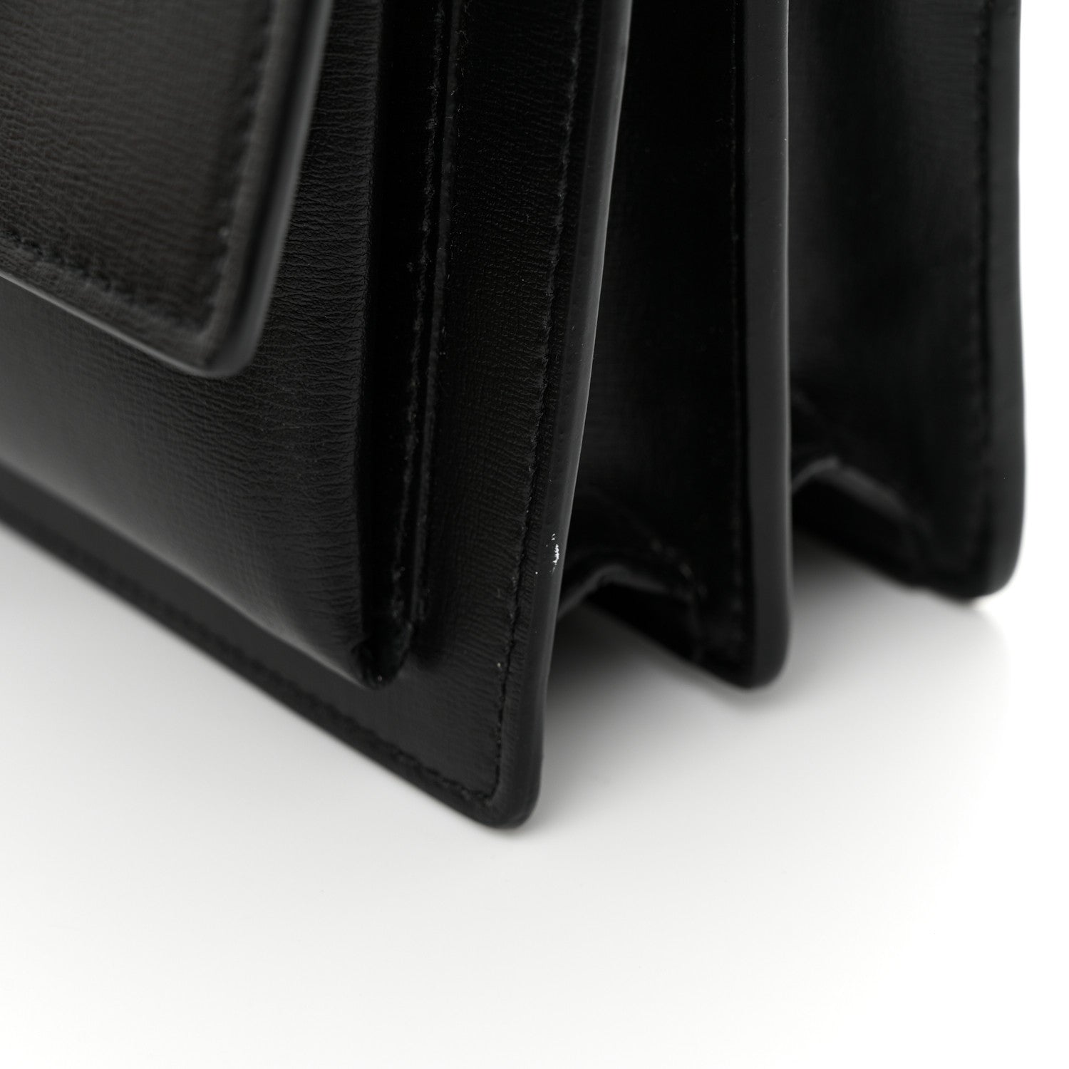 Saint Laurent Calfskin Medium Monogram Sunset Black 11 of 12
