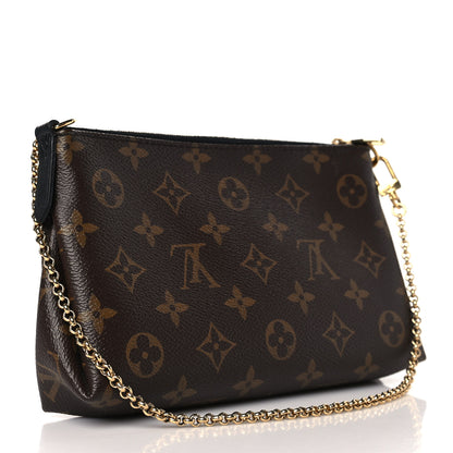 Louis Vuitton Monogram Pallas Clutch Black 2 of 7