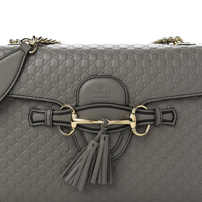 Gucci Soft Microguccissima Medium Emily Chain Shoulder Bag Loess 11 of 11