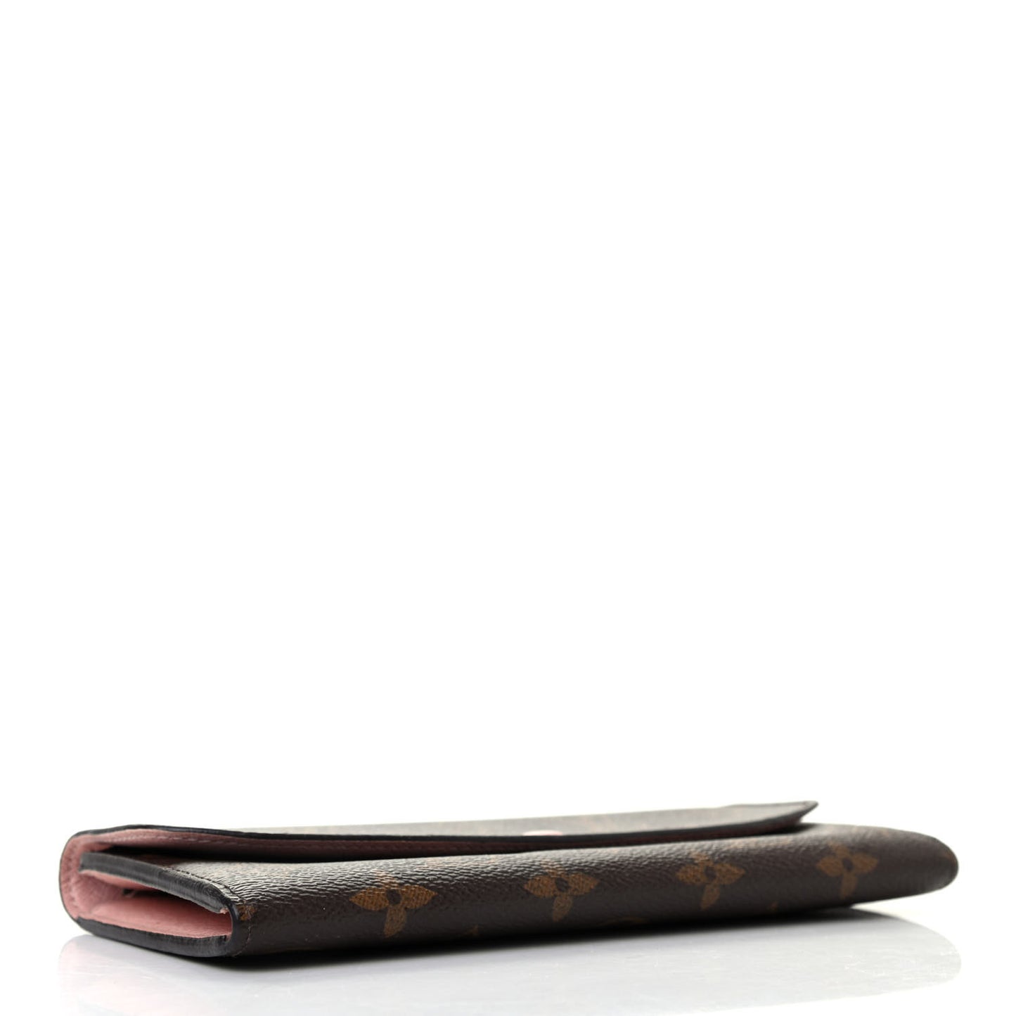 Monogram Emilie Wallet Rose Ballerine