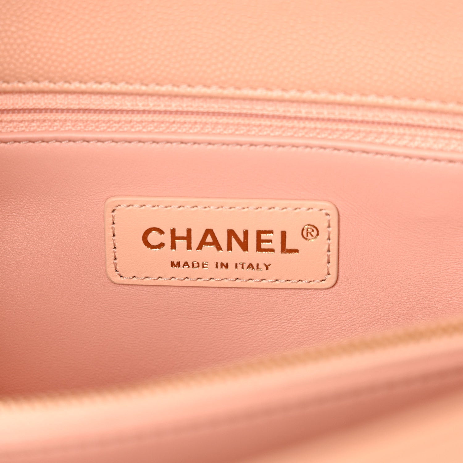 Chanel Caviar Quilted Small Coco Handle Flap Rose Clair 6 of 10