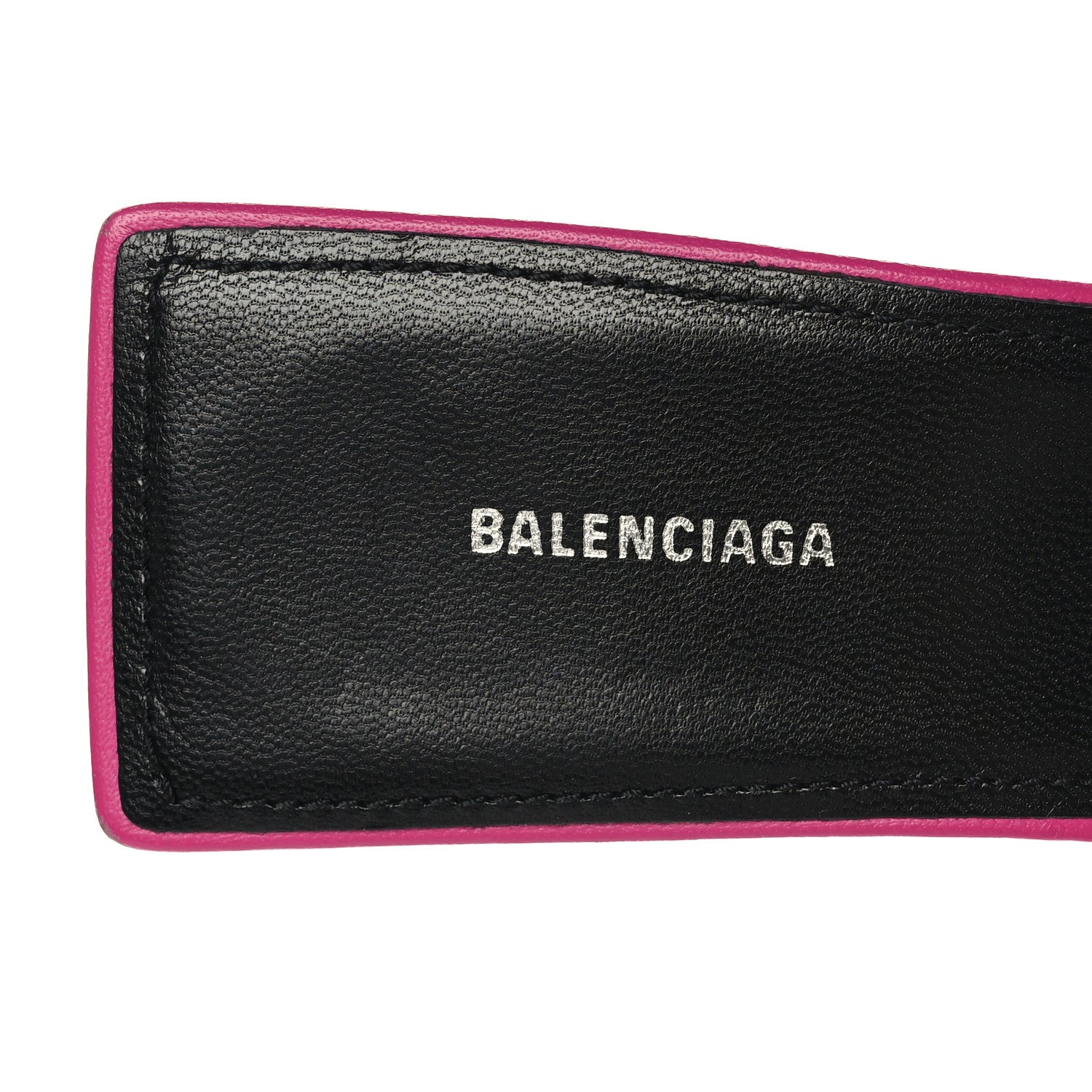 Balenciaga Soft Nappa Square Knife Bow Mule Sandals 36 Magenta Pink 7 of 9