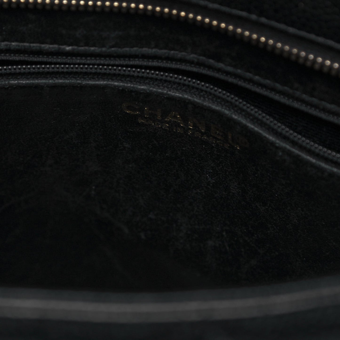 Caviar Quilted Medallion Tote Black