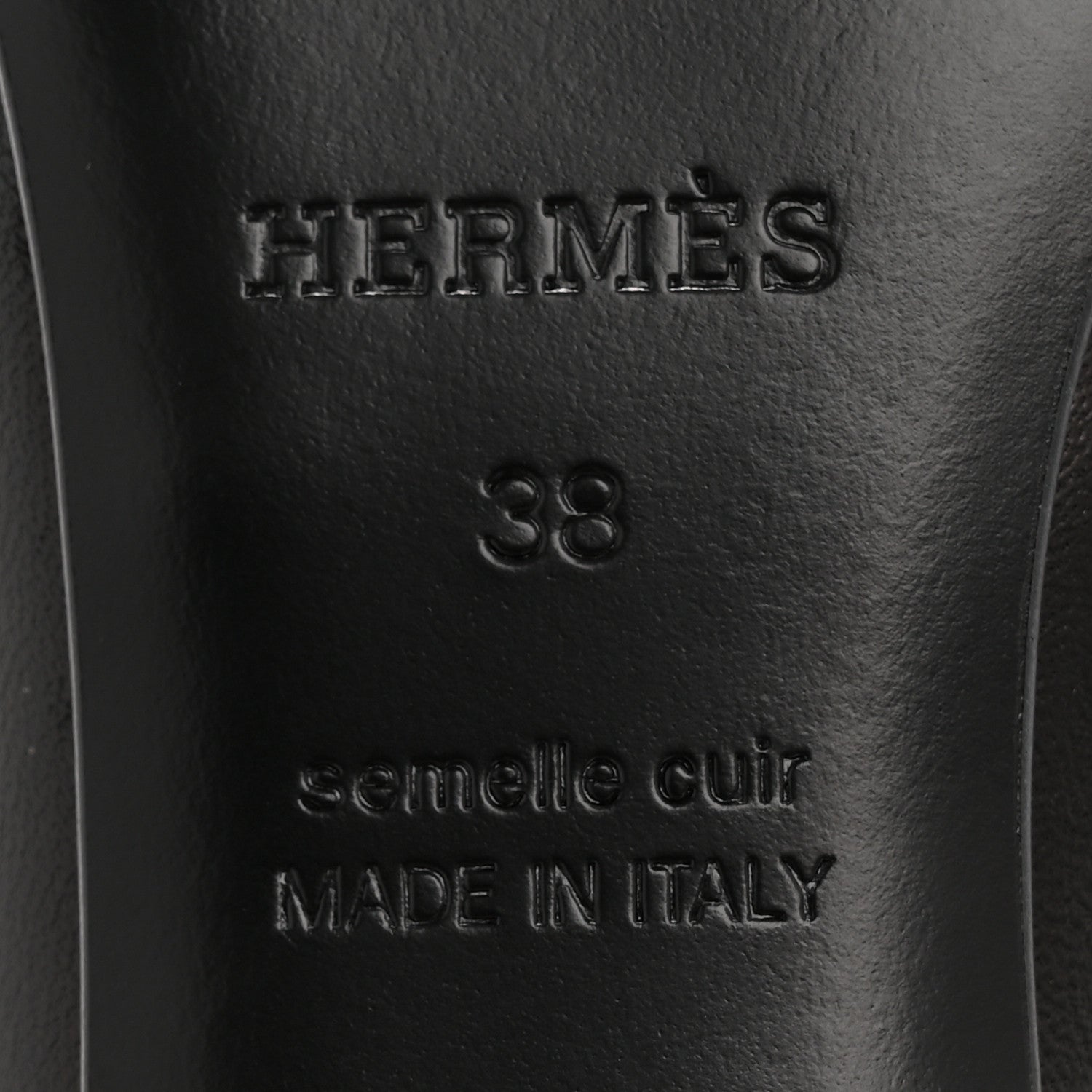 Hermes Nappa Majeste 60 Pumps 38 Black 7 of 10