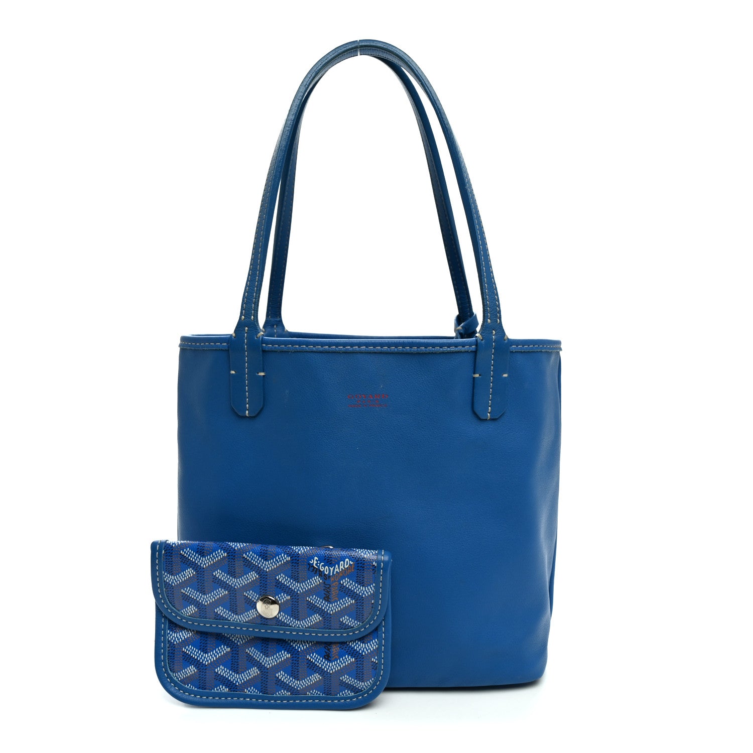 Goyard Goyardine Reversible Mini Anjou Sky Blue 5 of 19