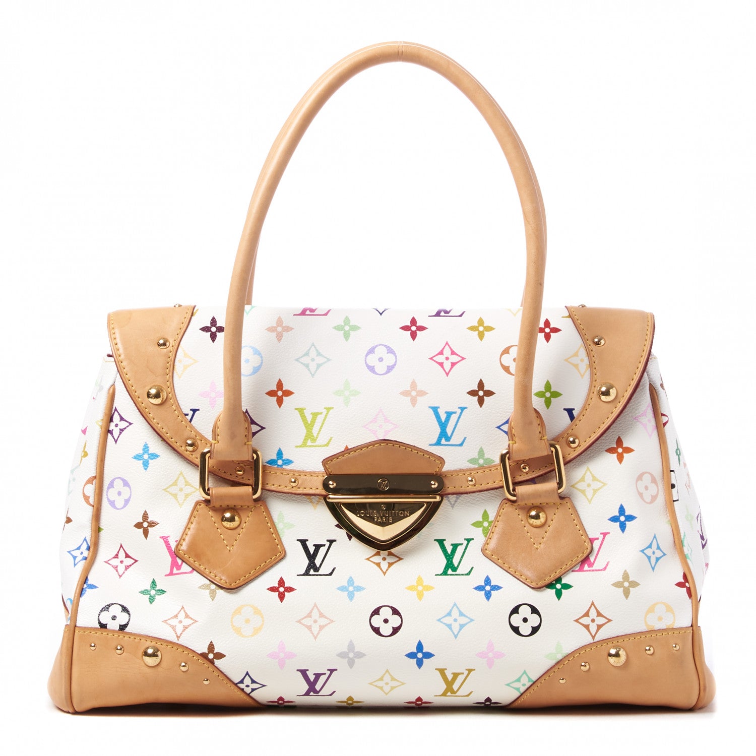 Louis Vuitton Monogram Multicolor Beverly GM White 1 of 8
