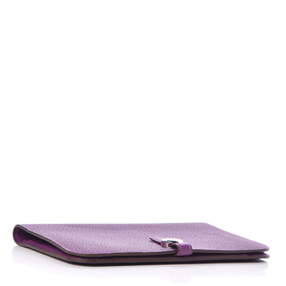 Hermes Togo Dogon Duo Wallet Ultraviolet 4 of 9