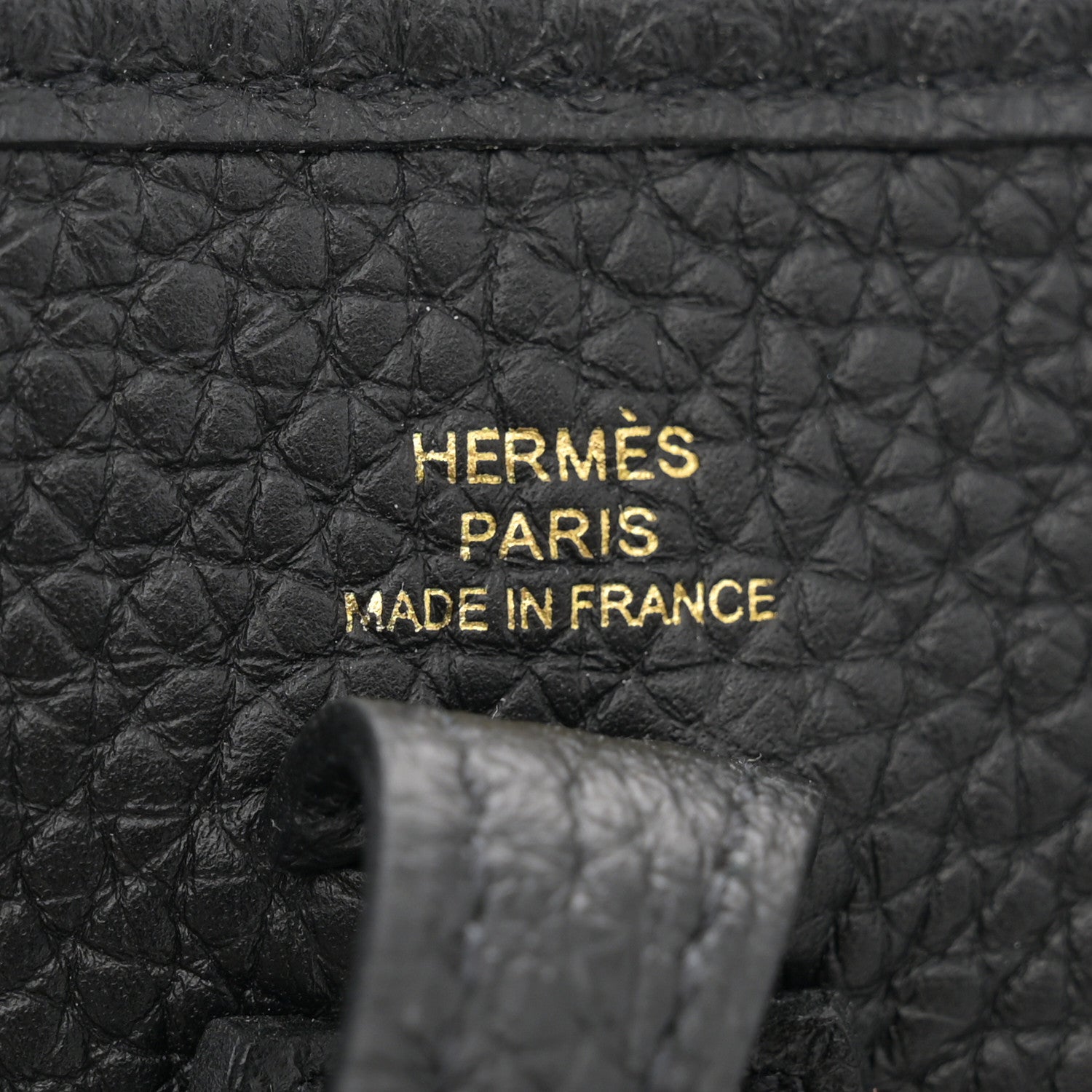 Hermes Taurillon Clemence Evelyne TPM Black 6 of 10