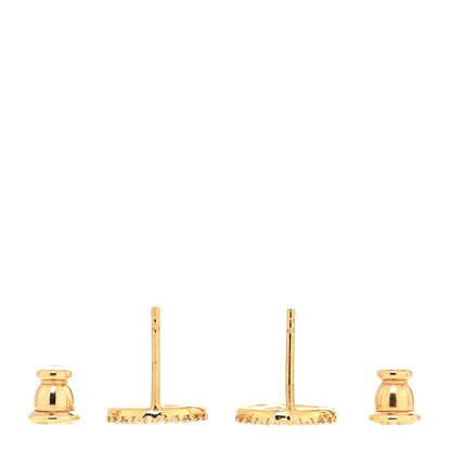 Fendi Metal Crystal F is Fendi Earrings Gold 3 of 4