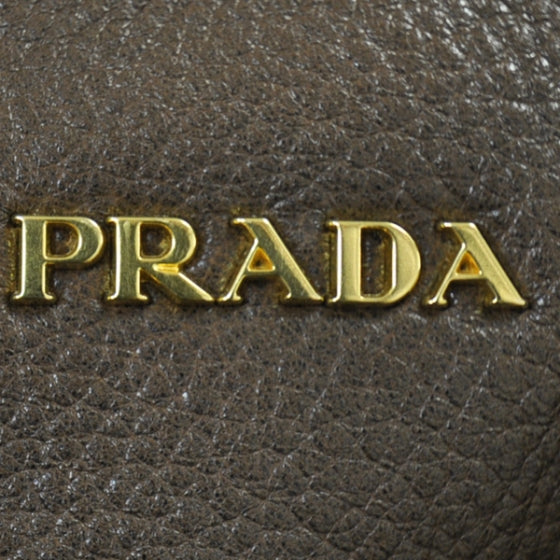 Prada Cervo Deerskin Bauletto Bruciato 1 of 1