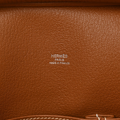 Hermes Taurillon Clemence Jypsiere 28 Gold 6 of 10