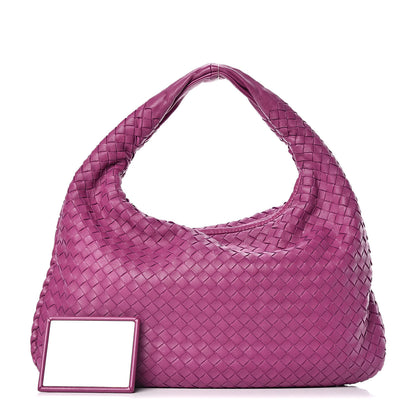 Bottega Veneta Nappa Intrecciato Medium Veneta Hobo Orchid 3 of 13