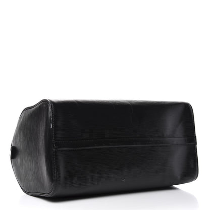 Louis Vuitton Epi Speedy 35 Black 3 of 9